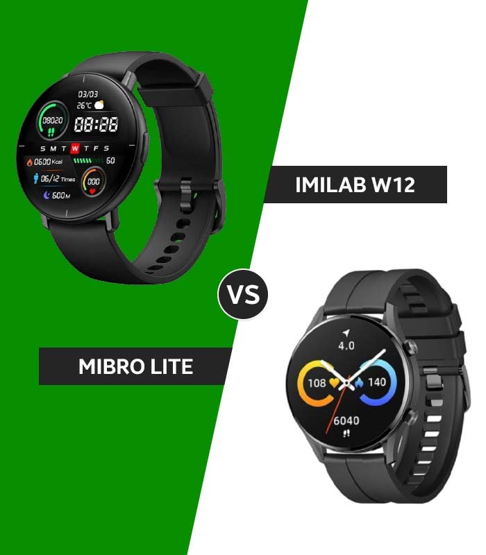 Xiaomi IMILAB W12 vs Xiaomi Mibro Lite | Which is the best?